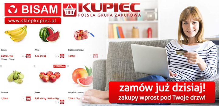 ZAKUPY Z DOSTAWĄ DO DOMU - SKLEPKUPIEC.PL